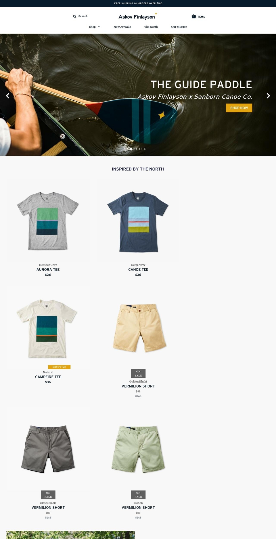 askovfinlayson.com shopify website screenshot