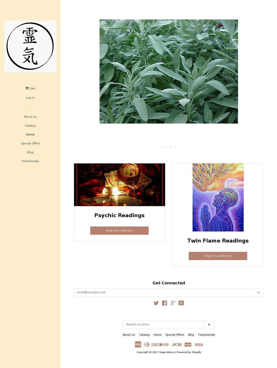 askpsychichelena.com shopify website screenshot