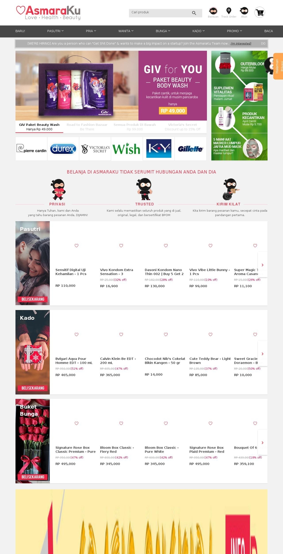 asmaraku-com.myshopify.com shopify website screenshot