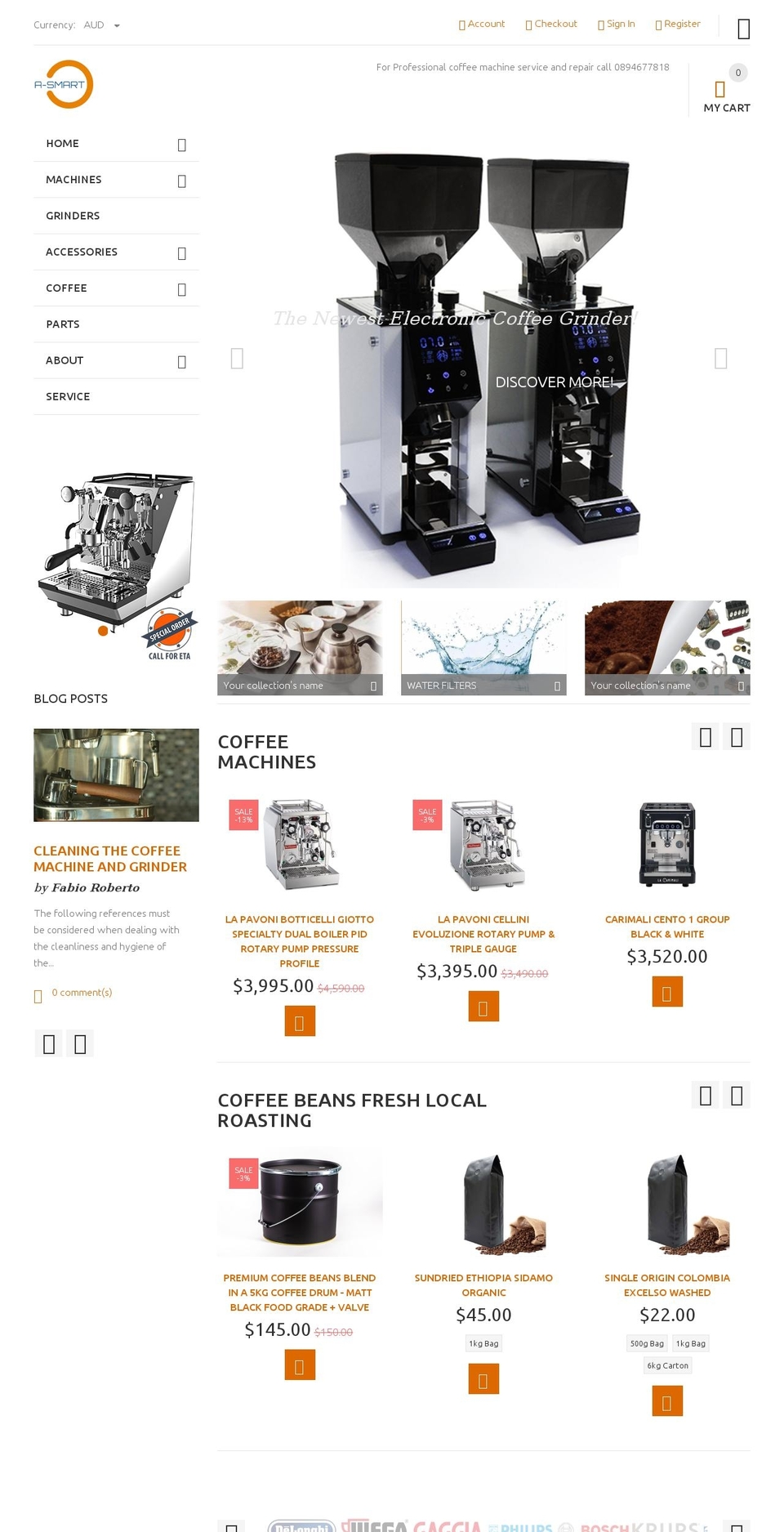 YourStore Shopify theme site example asmart.com.au