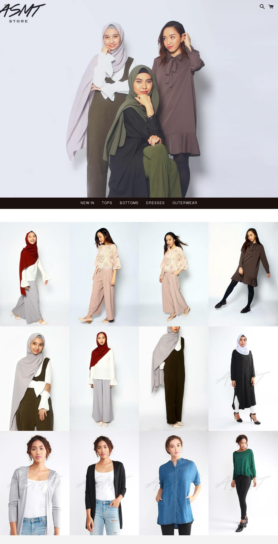 asmtstore.com shopify website screenshot