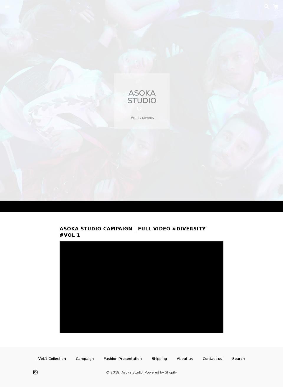 asokastudio.clothing shopify website screenshot