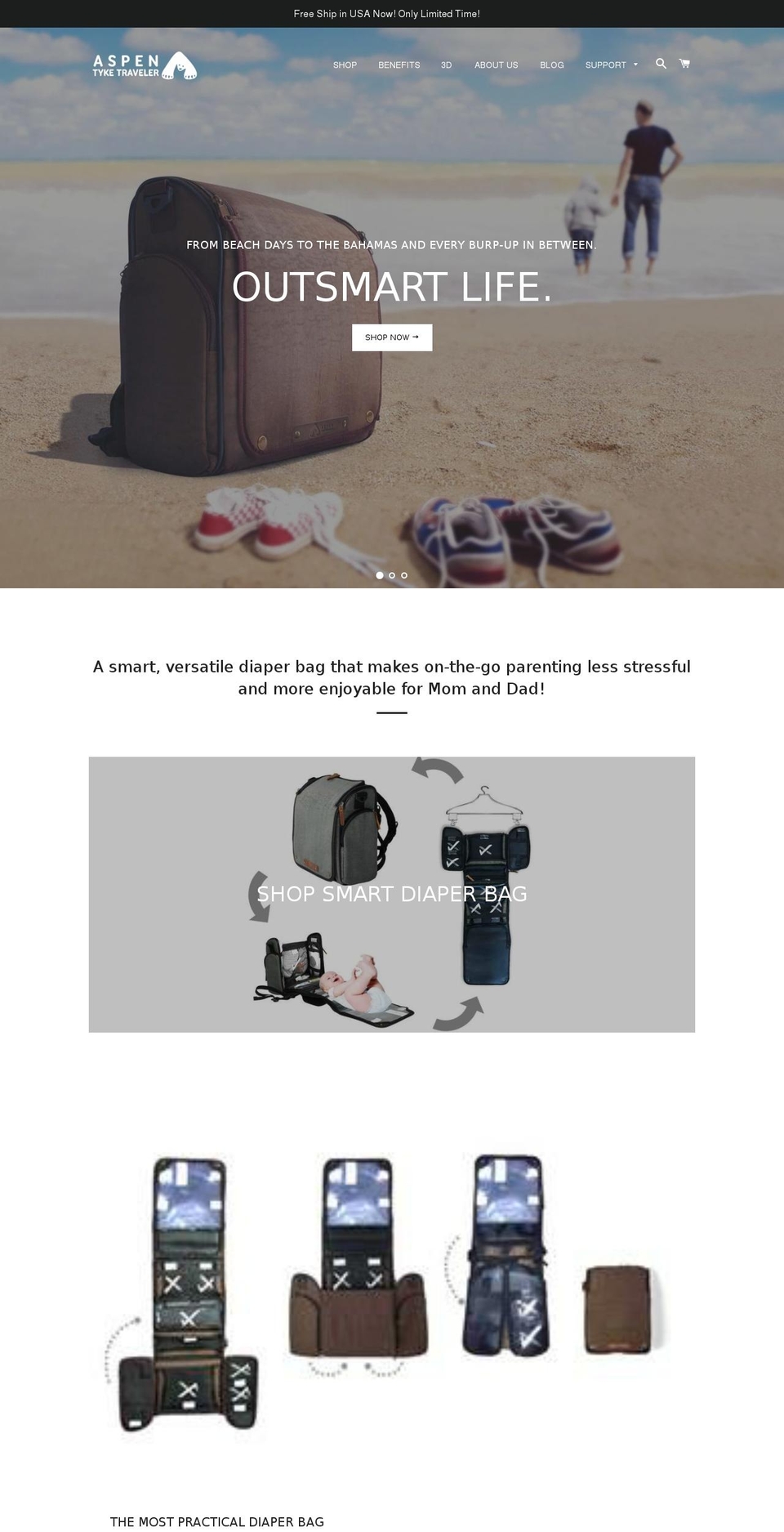 aspenhug.com shopify website screenshot