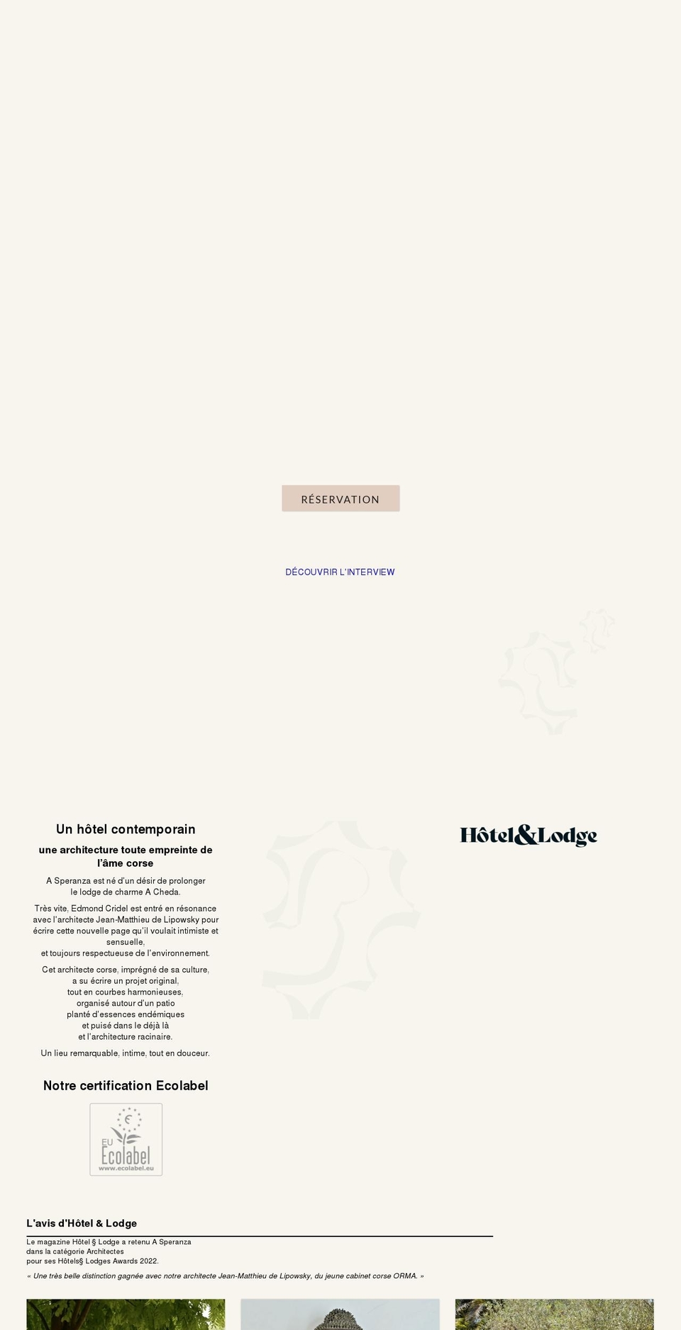 asperanza.com — Shopify storefront screenshot