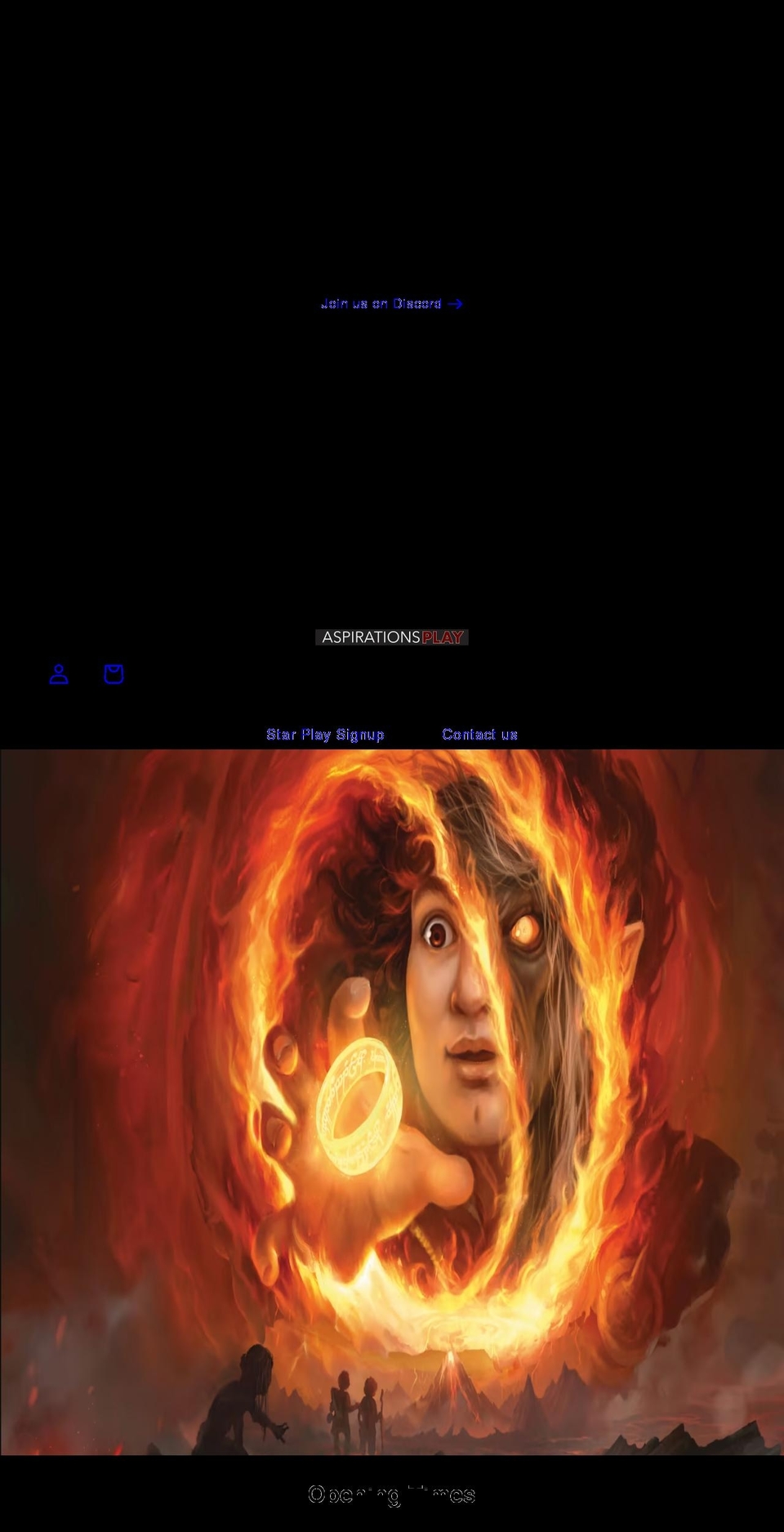 aspirationsplay.com shopify website screenshot