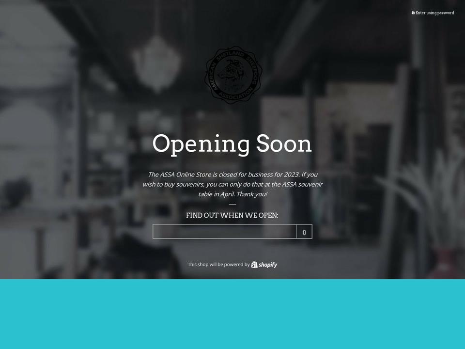 assa-store.myshopify.com shopify website screenshot