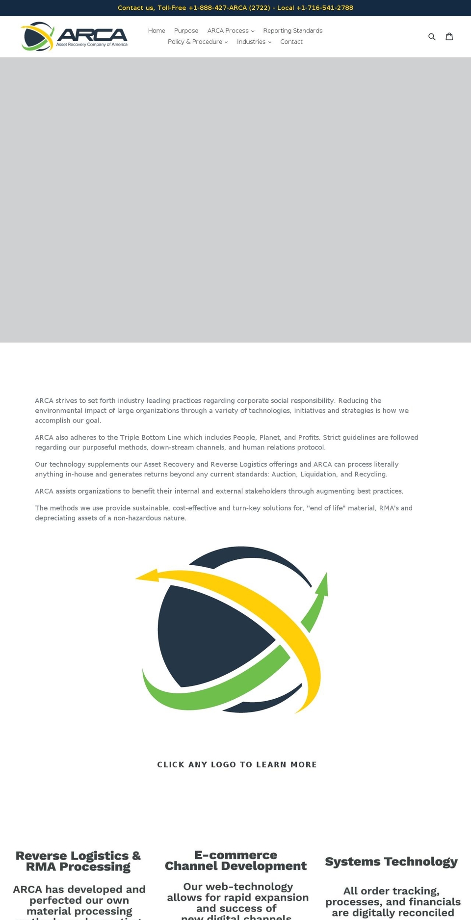 assetrecoverycompanyofamerica.com — Shopify storefront screenshot