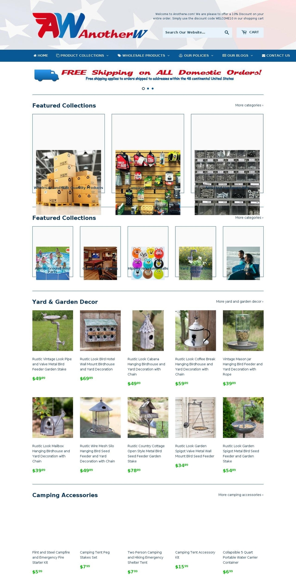 assortedhardwarekits.com — Shopify storefront screenshot