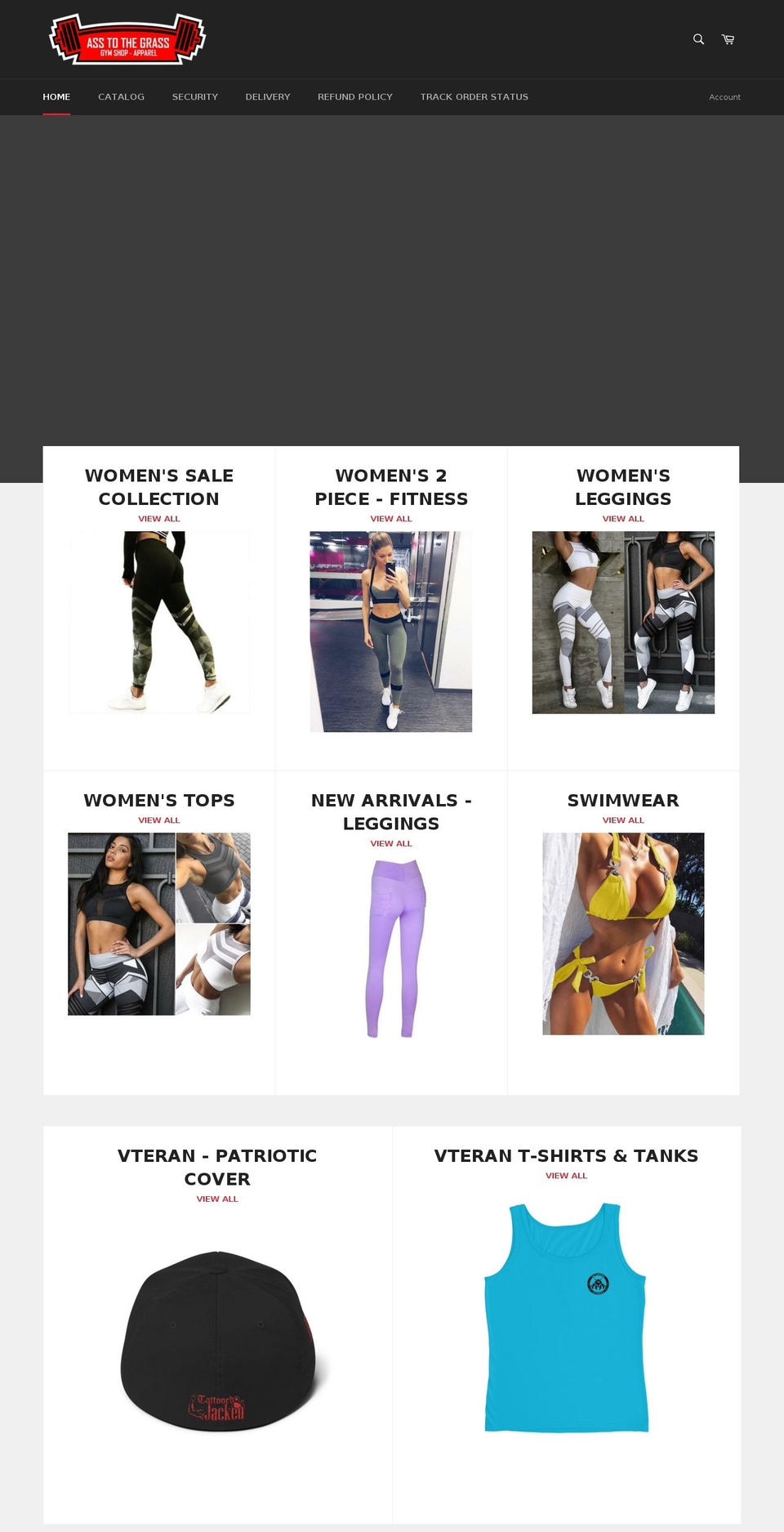 asstothegrass.com — Shopify storefront screenshot