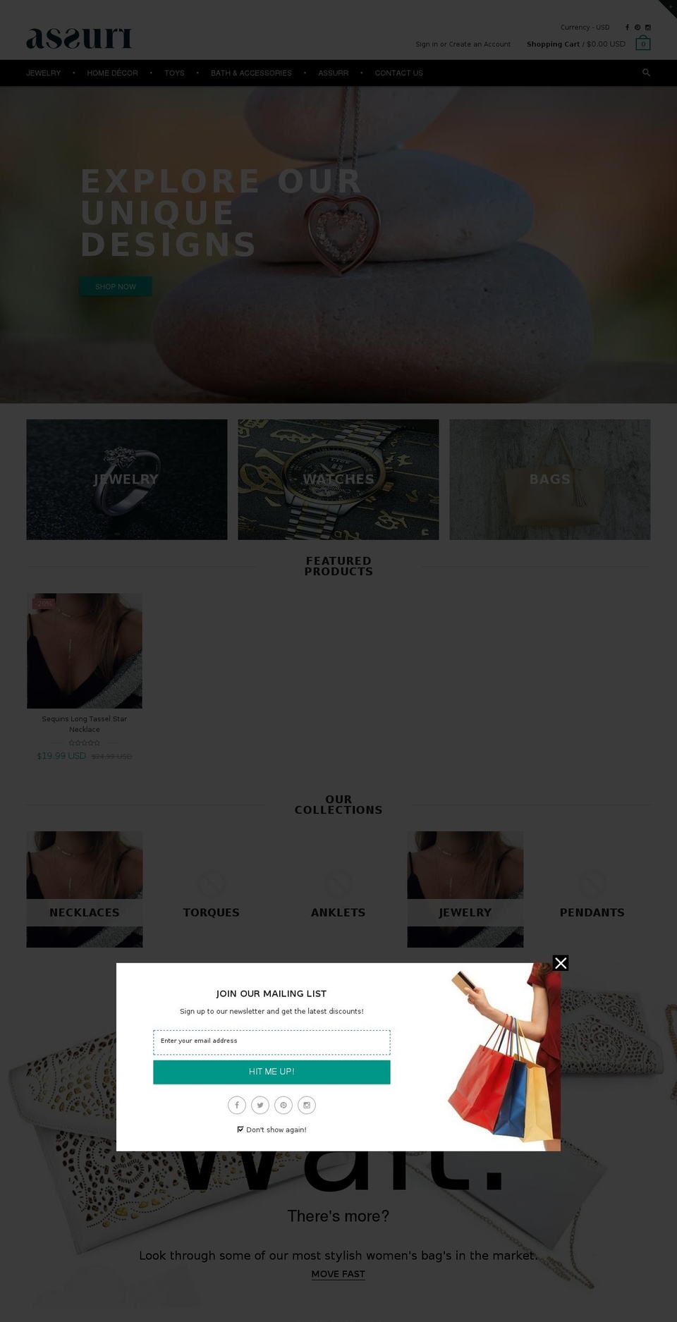 assurr.com — Shopify storefront screenshot