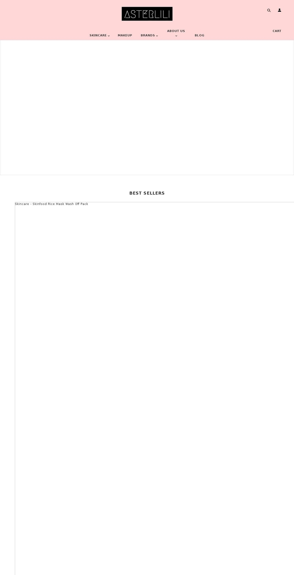 asterlili.com shopify website screenshot