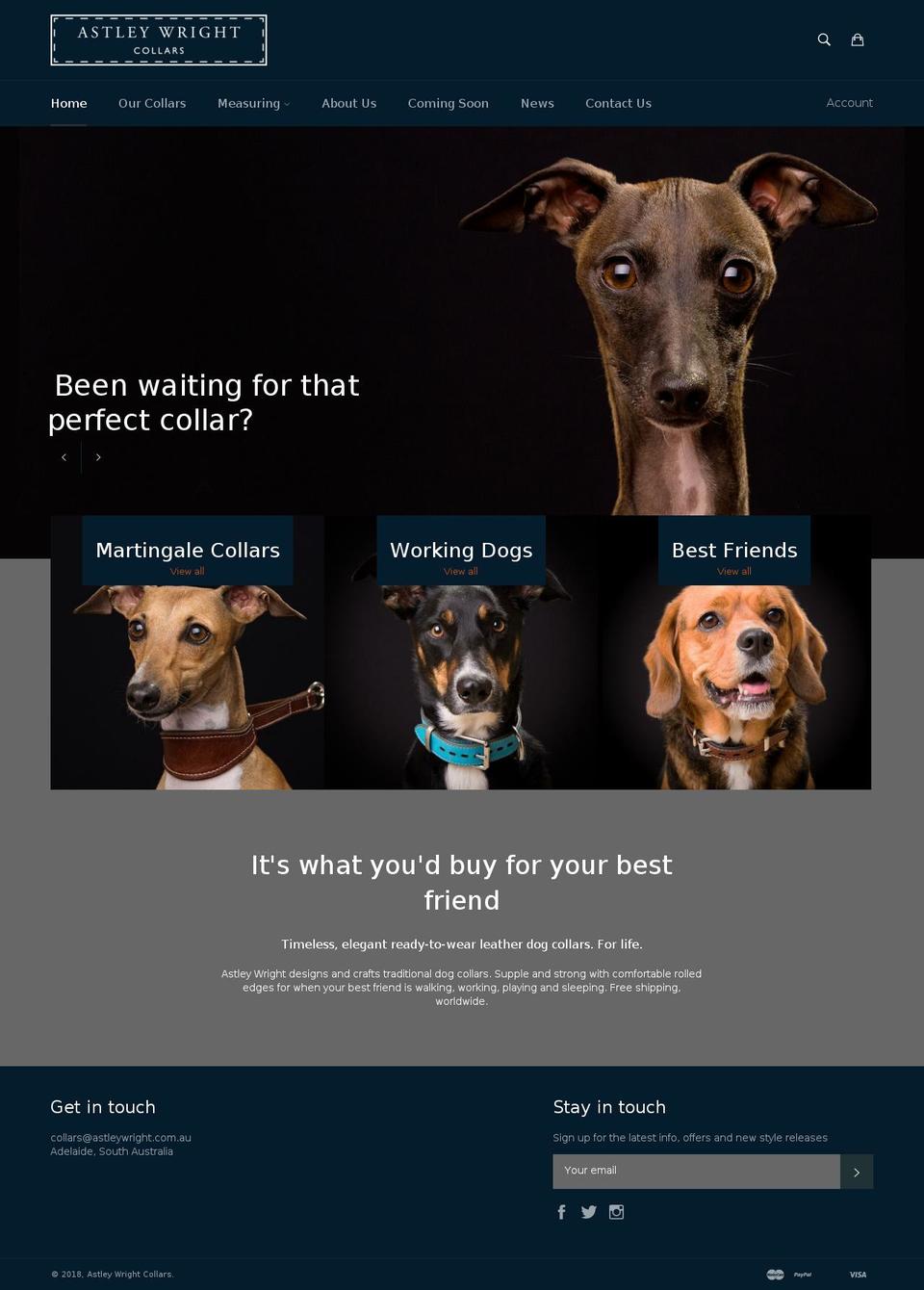 astleywright.com.au shopify website screenshot