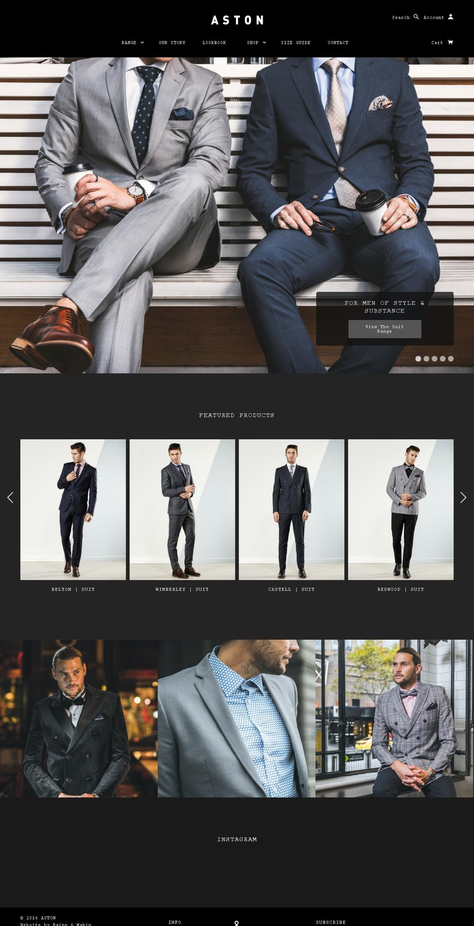 astonman.com shopify website screenshot
