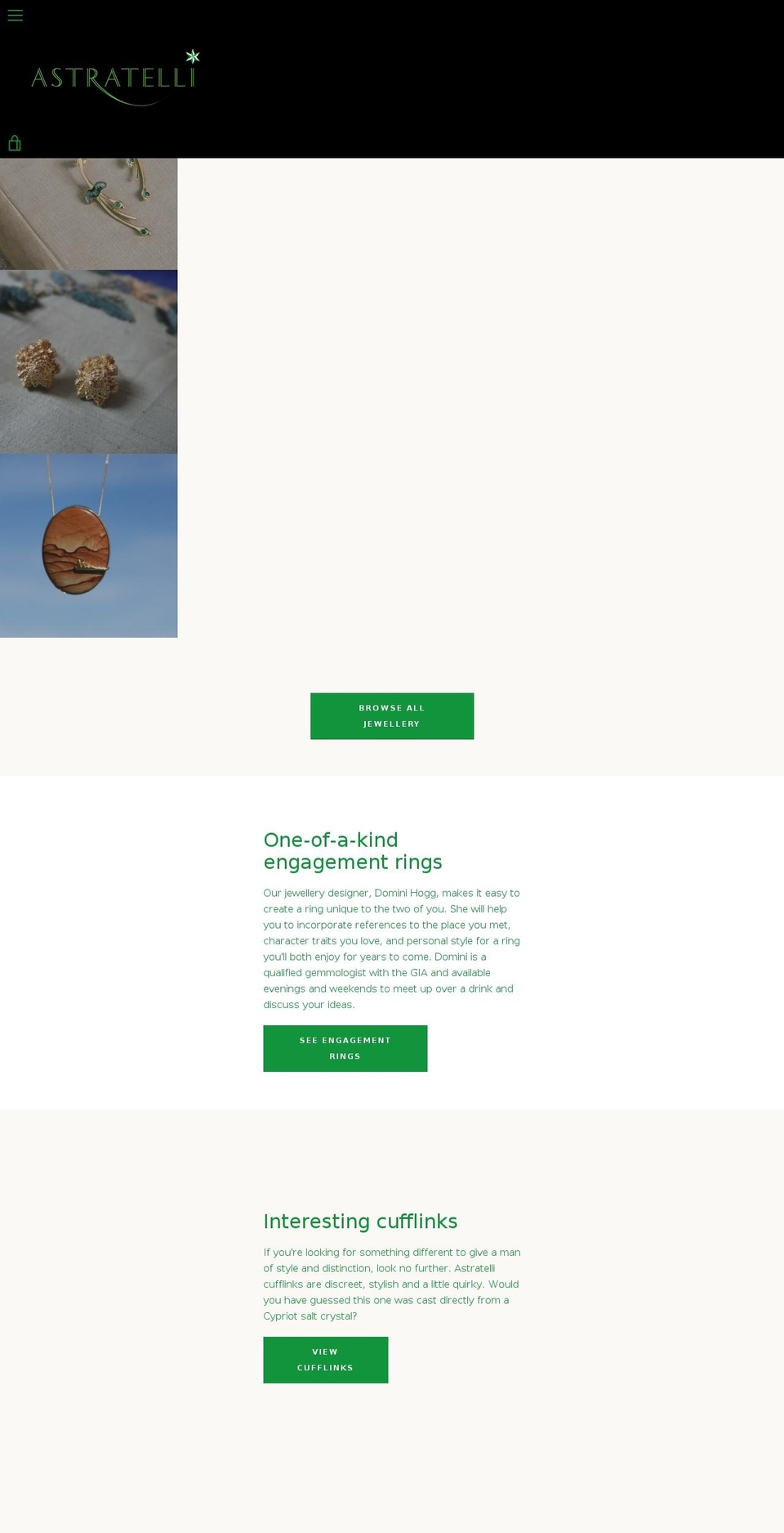 astratelli.com — Shopify storefront screenshot