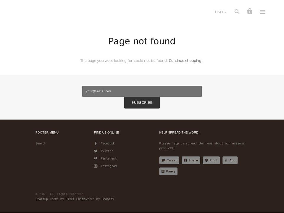 astraygoods.com — Shopify storefront screenshot