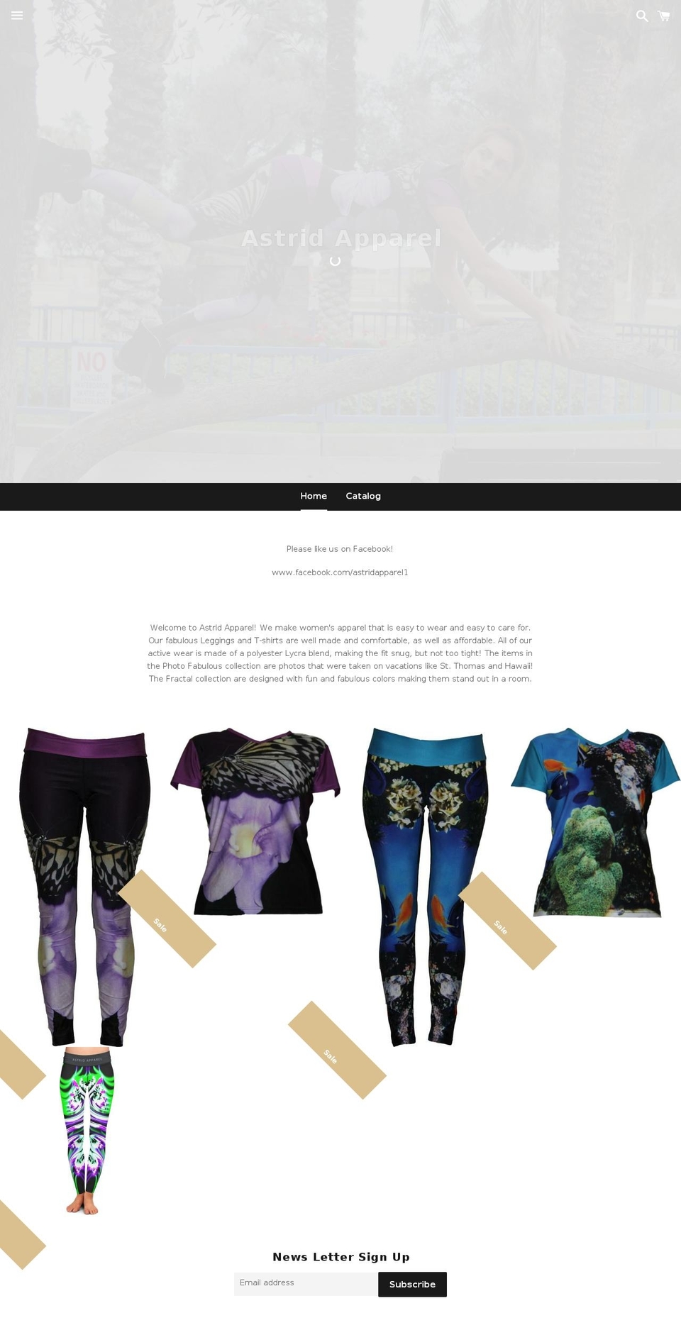 astridapparel.com shopify website screenshot