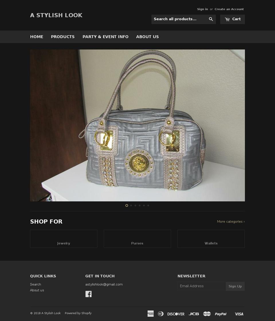 astylishlook.com — Shopify storefront screenshot