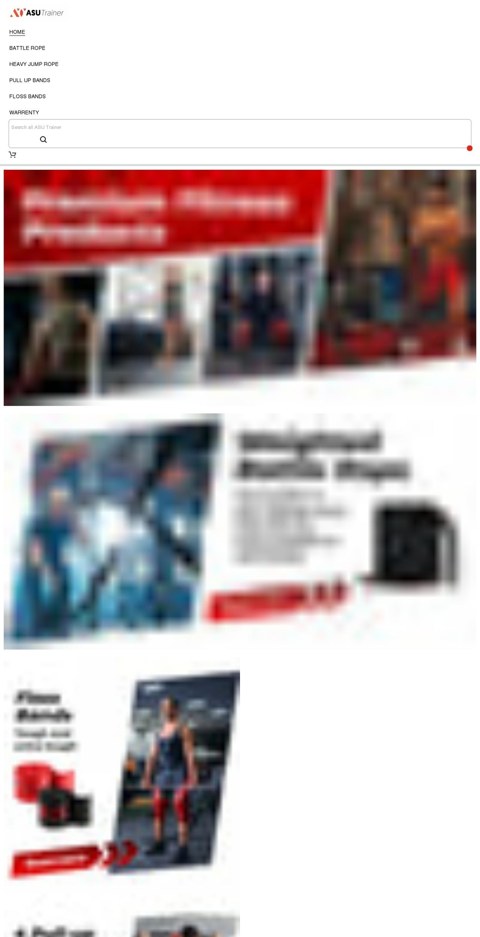 asutrainer.com shopify website screenshot