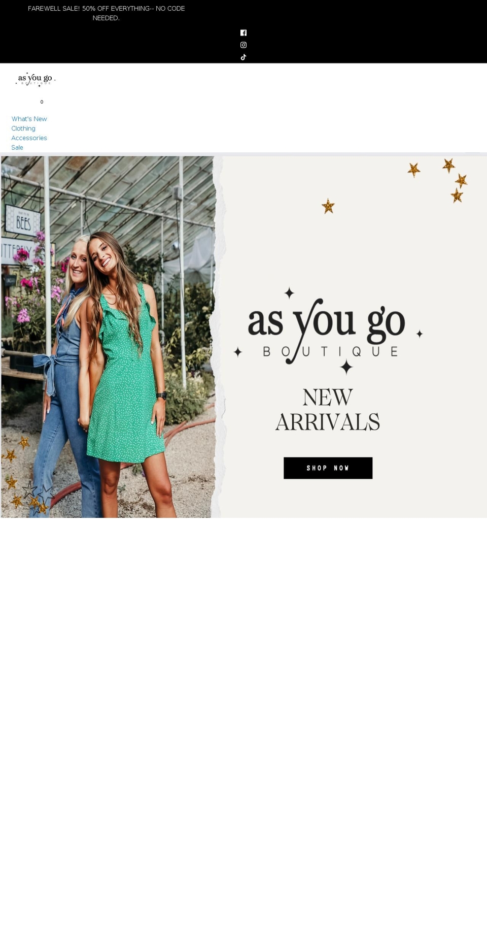 asyougoshop.com shopify website screenshot