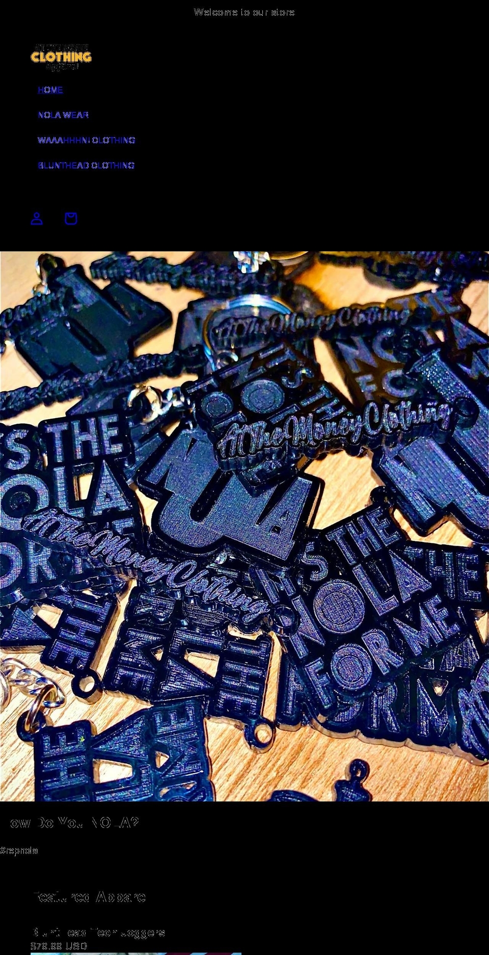 at-the-money.myshopify.com shopify website screenshot