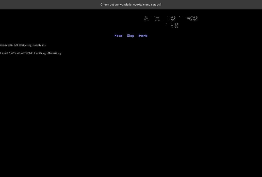 ataleoftwotins.com shopify website screenshot