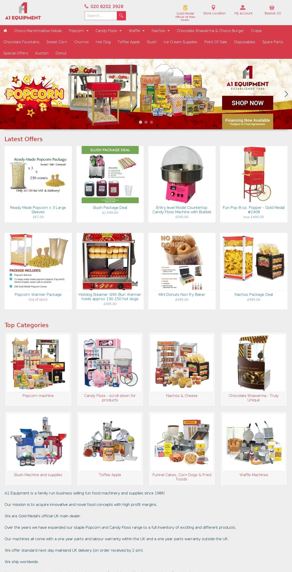 atasteofprofit.com — Shopify storefront screenshot