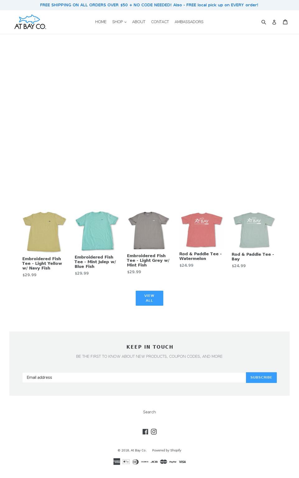 atbayco.com — Shopify storefront screenshot