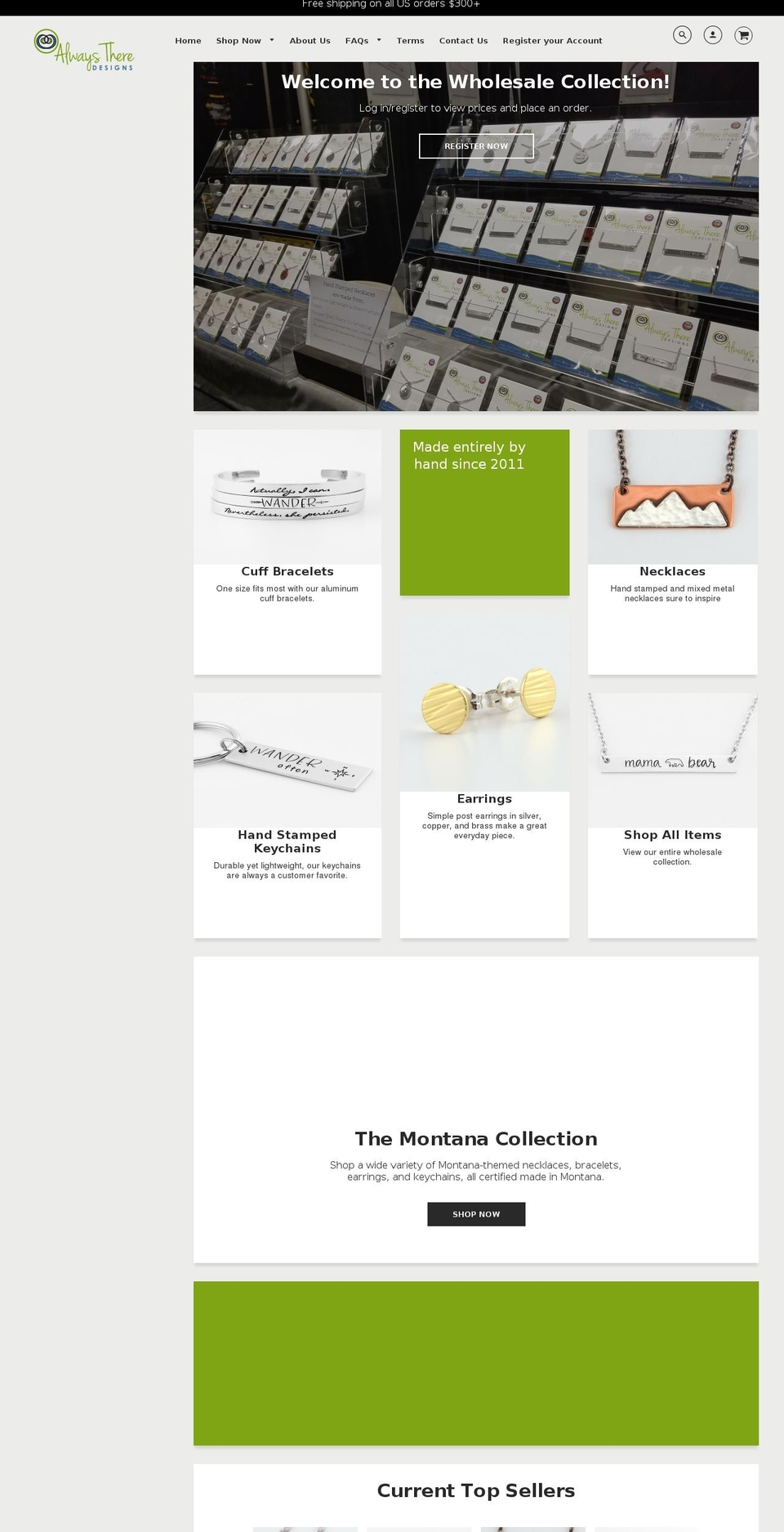 atdwholesale.com — Shopify storefront screenshot