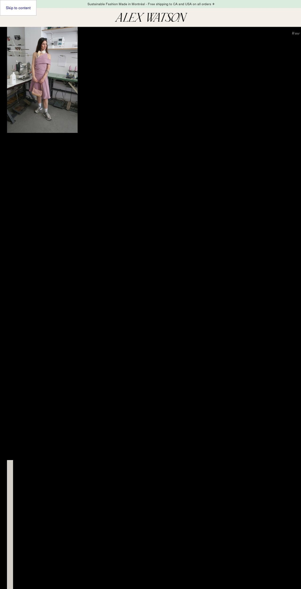 atelieraleur.com — Shopify storefront screenshot