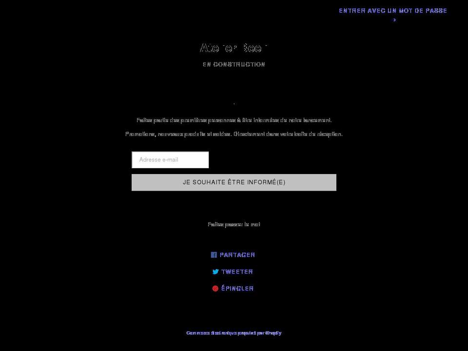 atelierbeeli.com shopify website screenshot