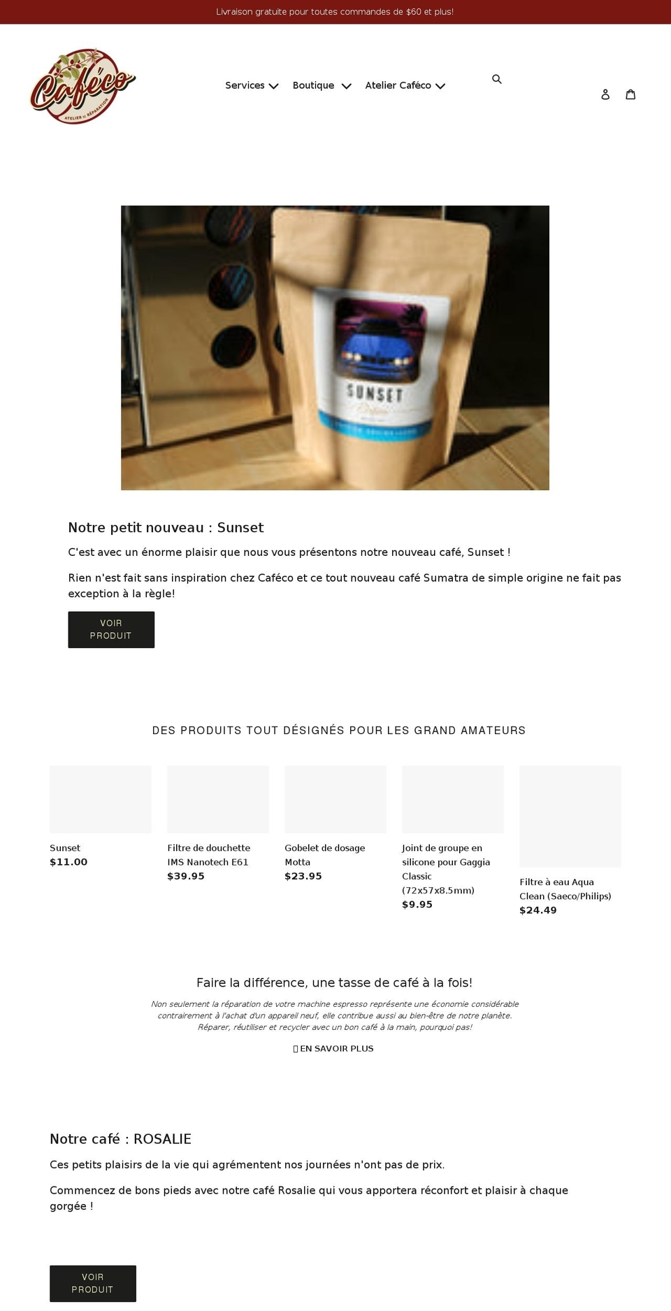 ateliercafeco.com shopify website screenshot