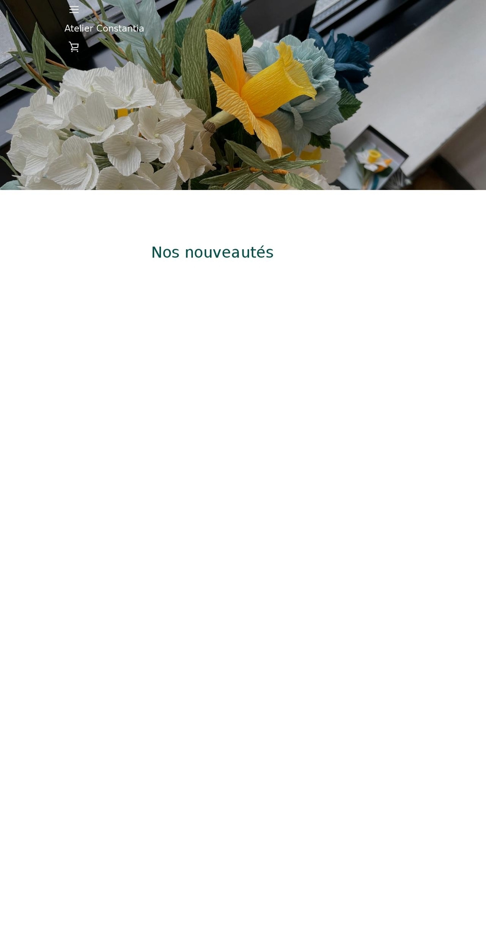 atelierconstantia.com — Shopify storefront screenshot