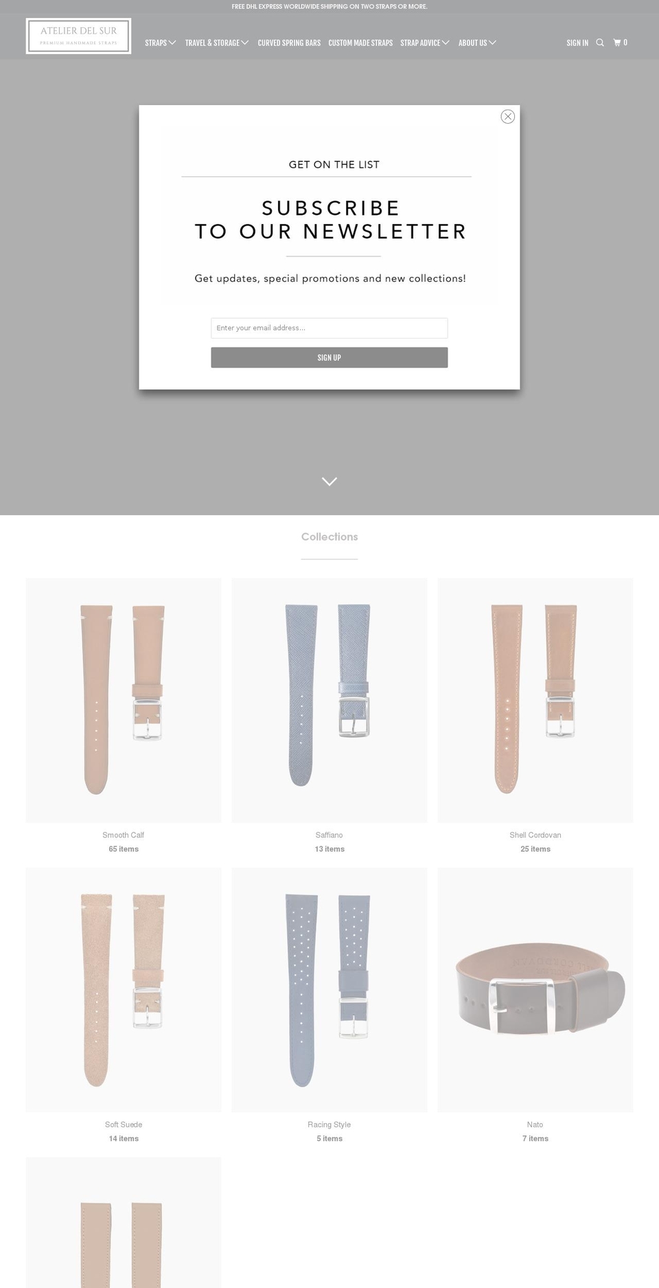 atelierdelsur.com shopify website screenshot