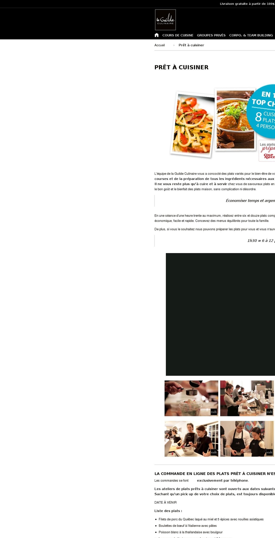 atelierdepreparation.com — Shopify storefront screenshot