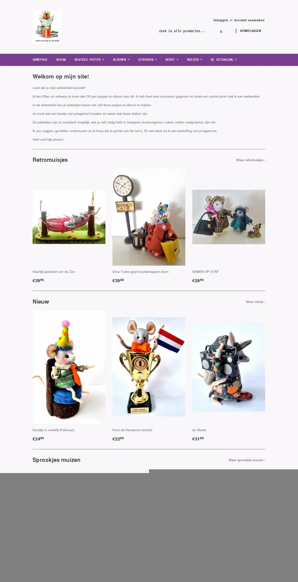 atelierhetoogvandenaald.nl shopify website screenshot