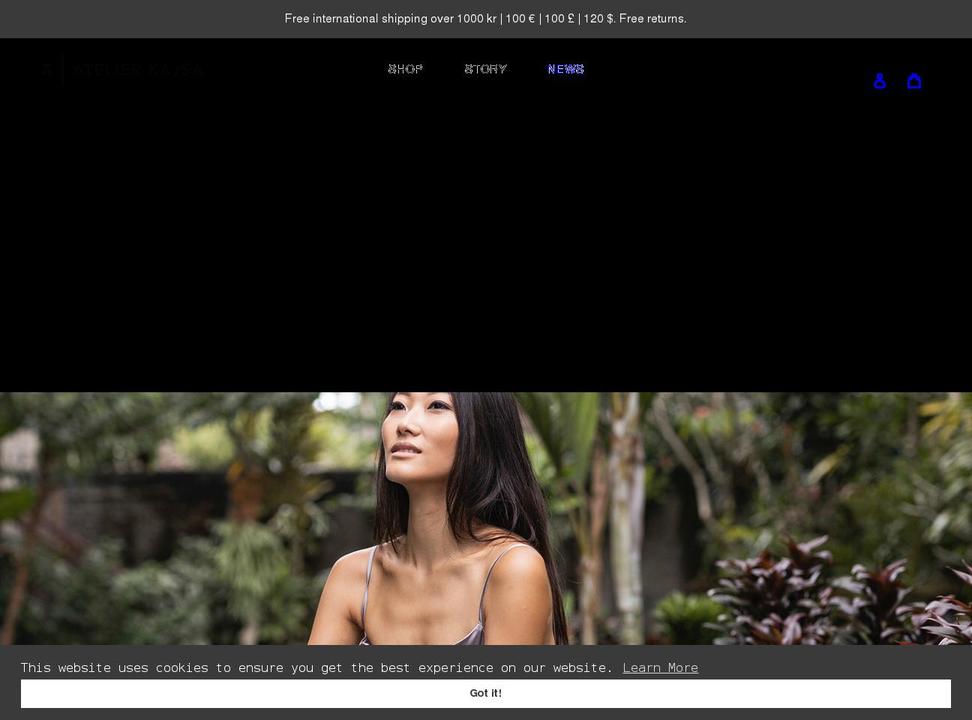 atelierkajsa.com shopify website screenshot