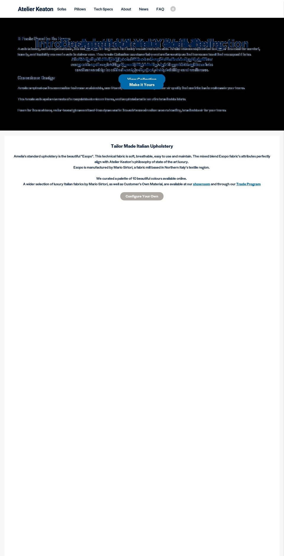 atelierkeaton.com shopify website screenshot