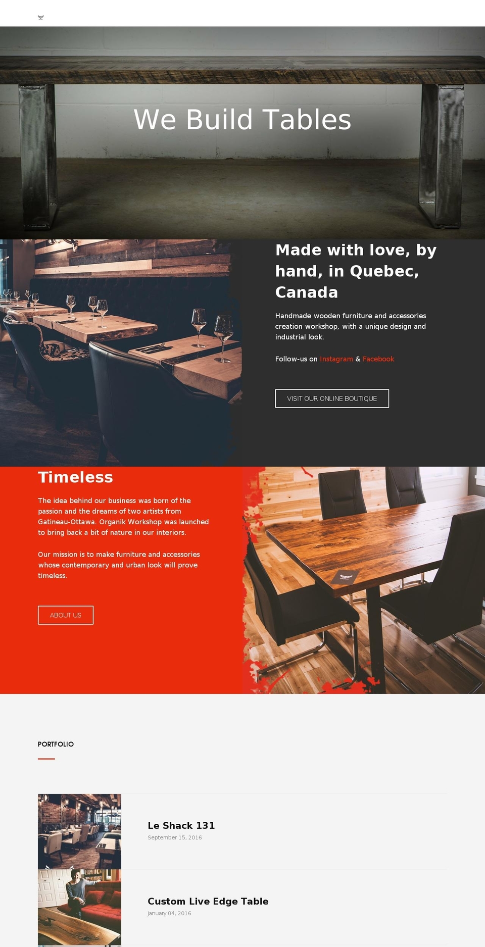 atelierorganik.com shopify website screenshot