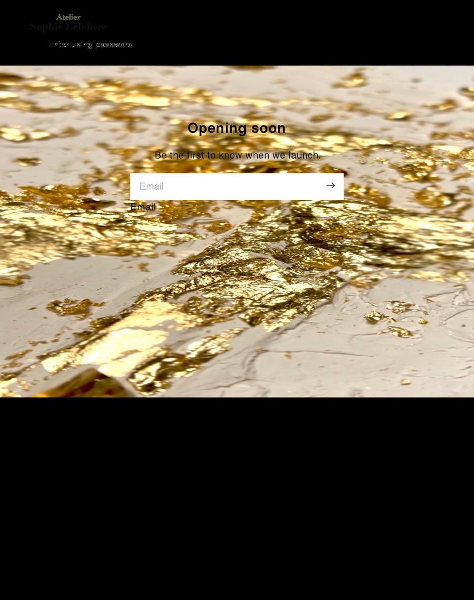 ateliersophie.com shopify website screenshot