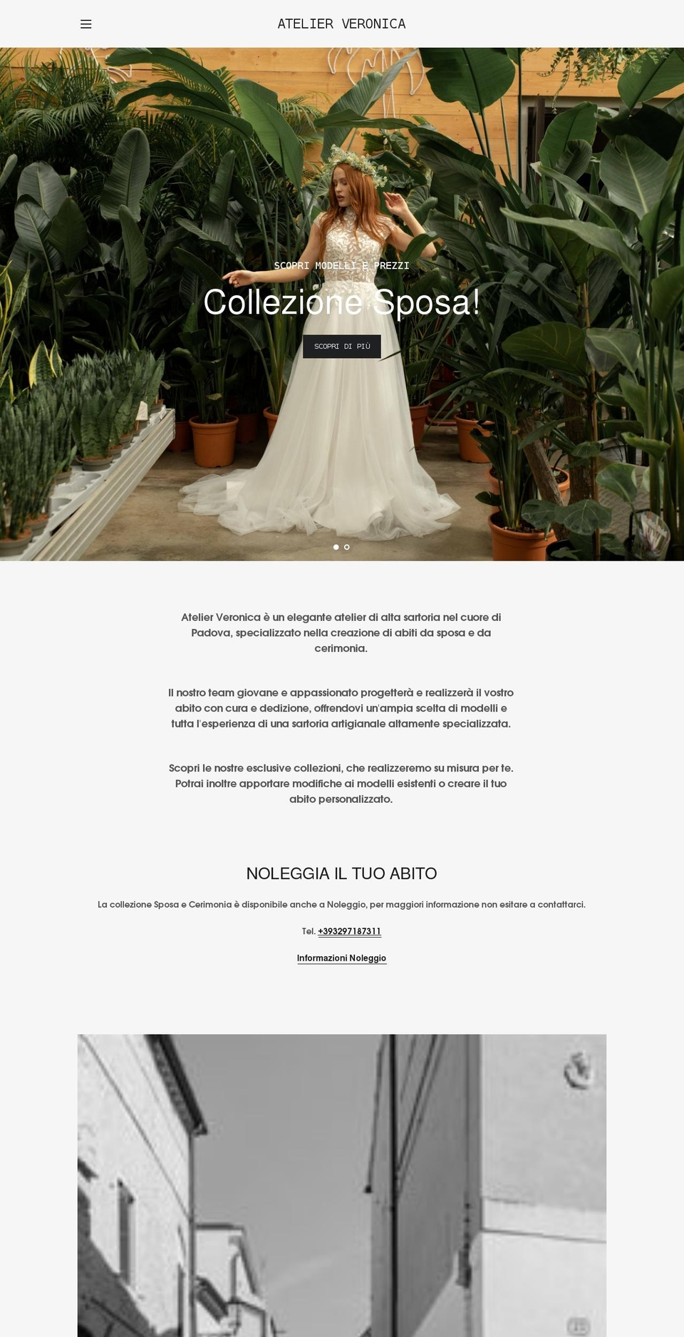 atelierveronica.com shopify website screenshot