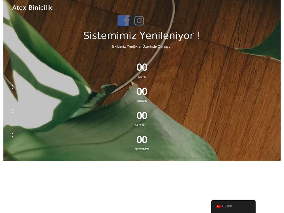 atexbinicilik.com shopify website screenshot