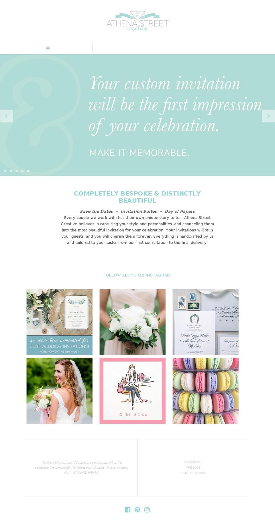 athenastreet.com shopify website screenshot