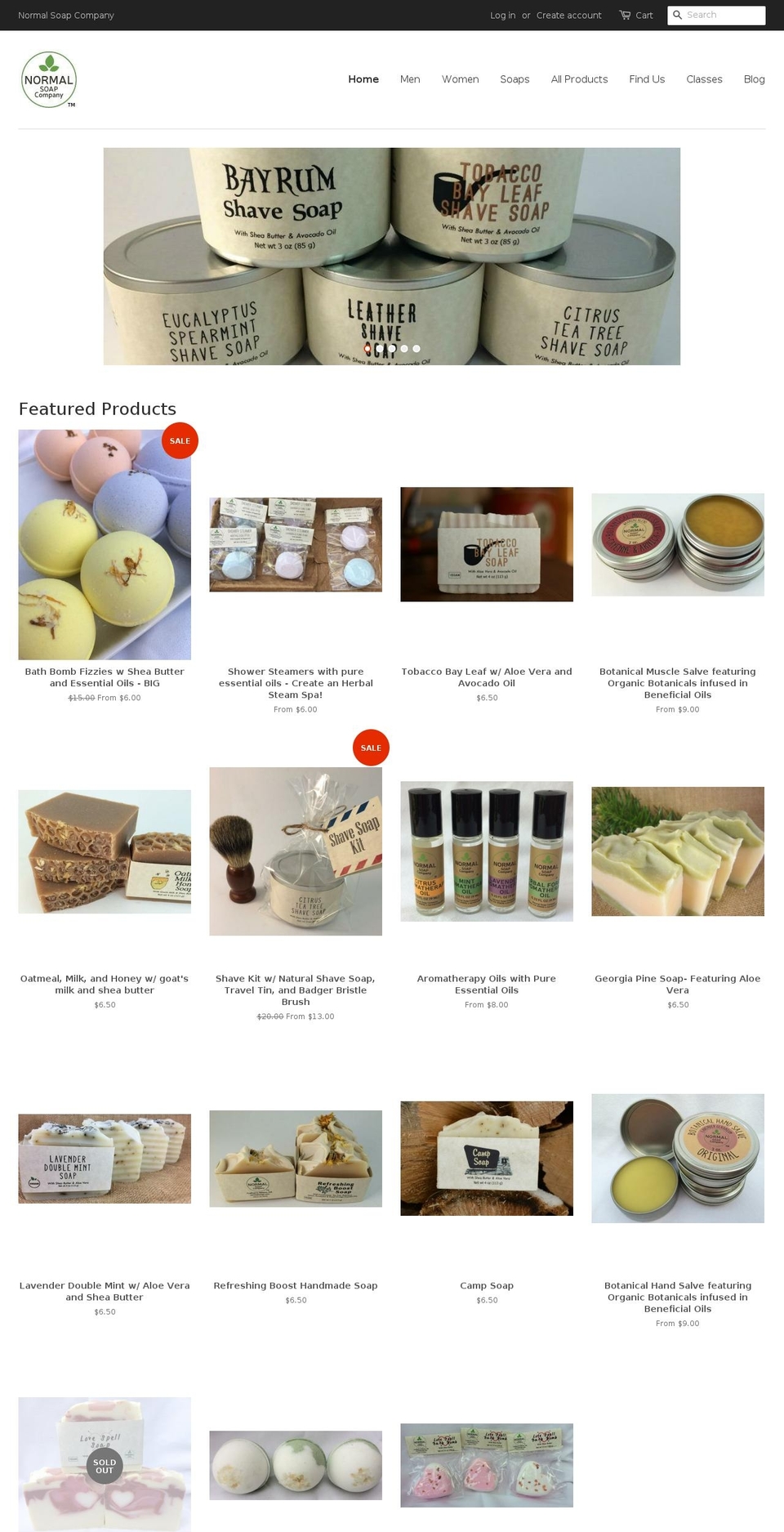 athenssoap.com — Shopify storefront screenshot