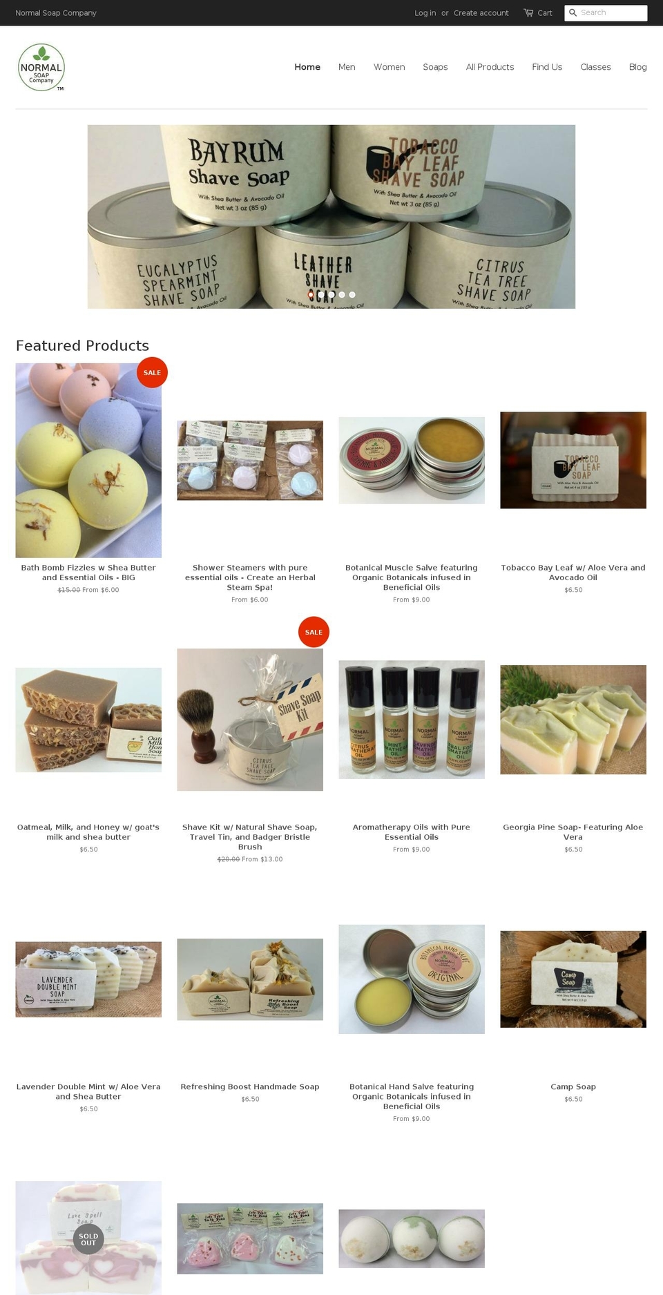 athenssoapcompany.com — Shopify storefront screenshot
