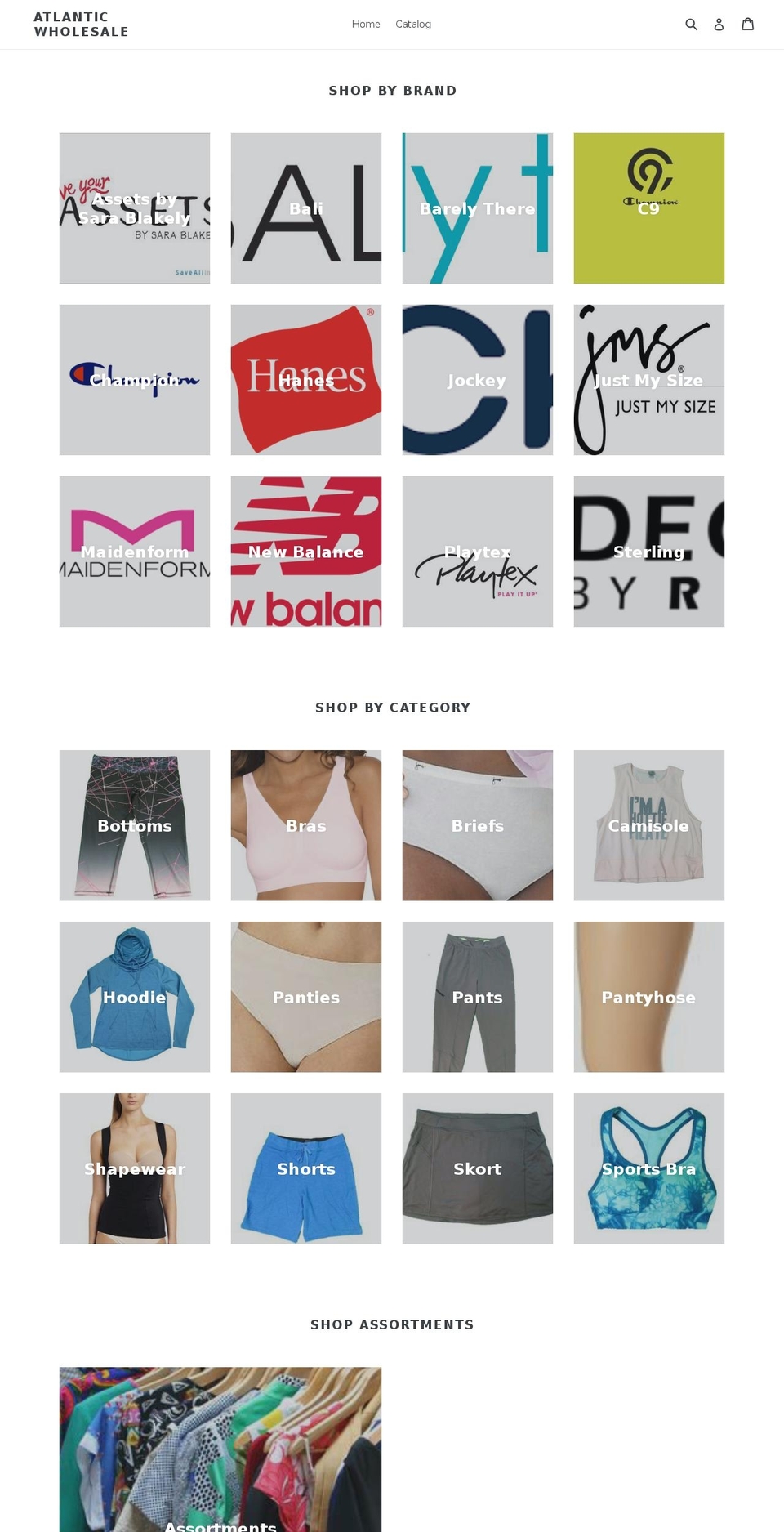 athleisurellc.com — Shopify storefront screenshot