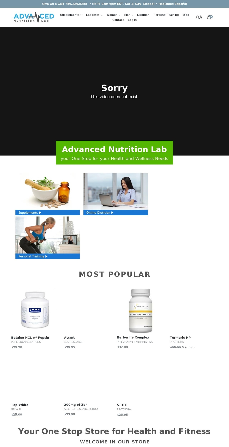 Copy of advanced Nutrition Shopify theme site example athletic-edge.net