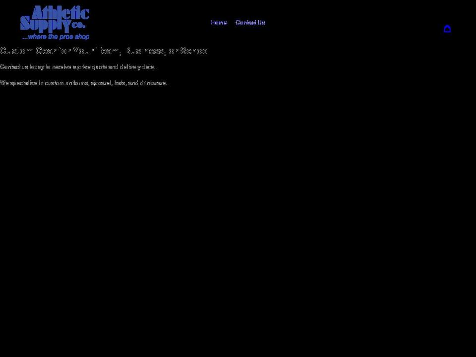 athleticsupply.com shopify website screenshot