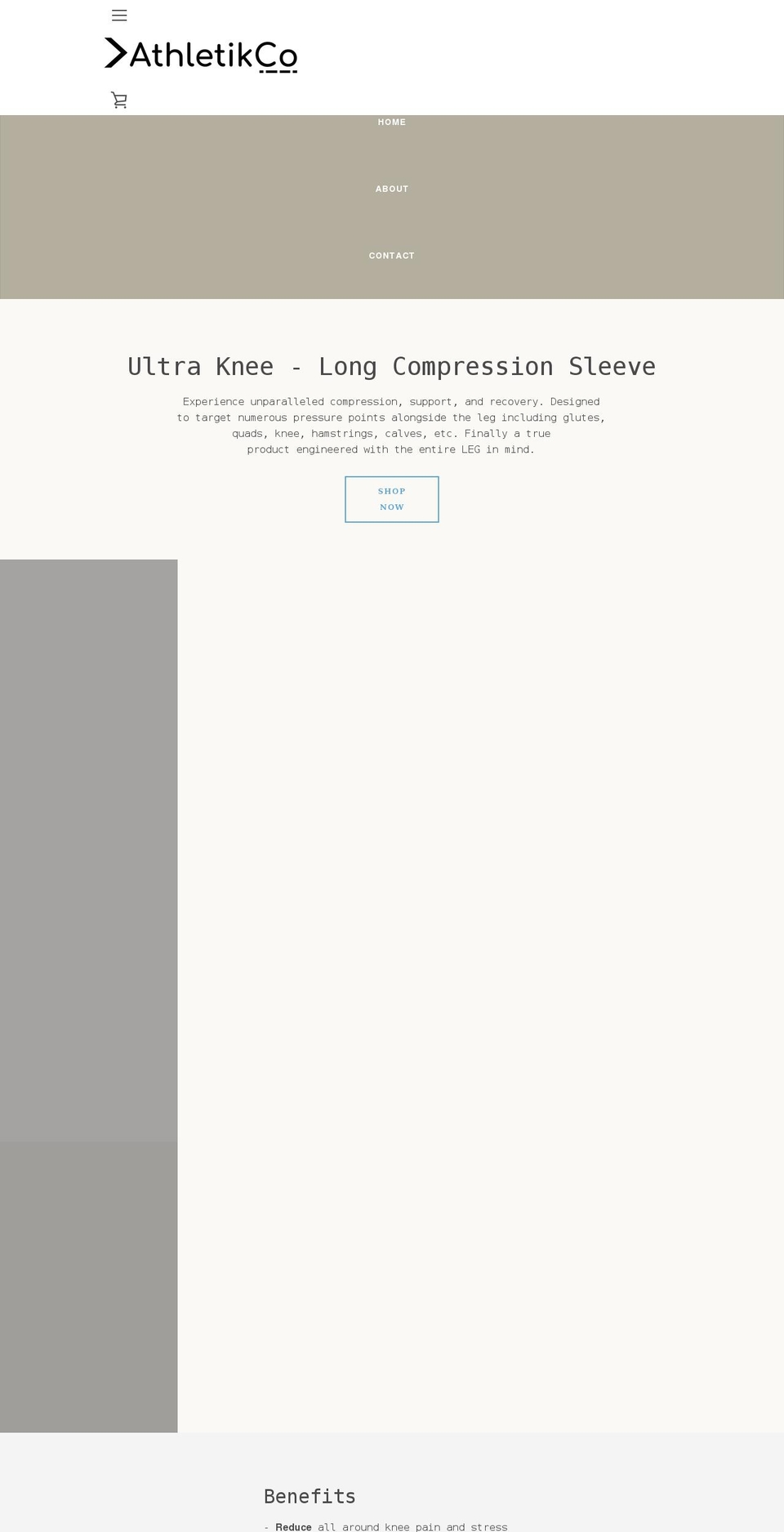 athletikco.com shopify website screenshot