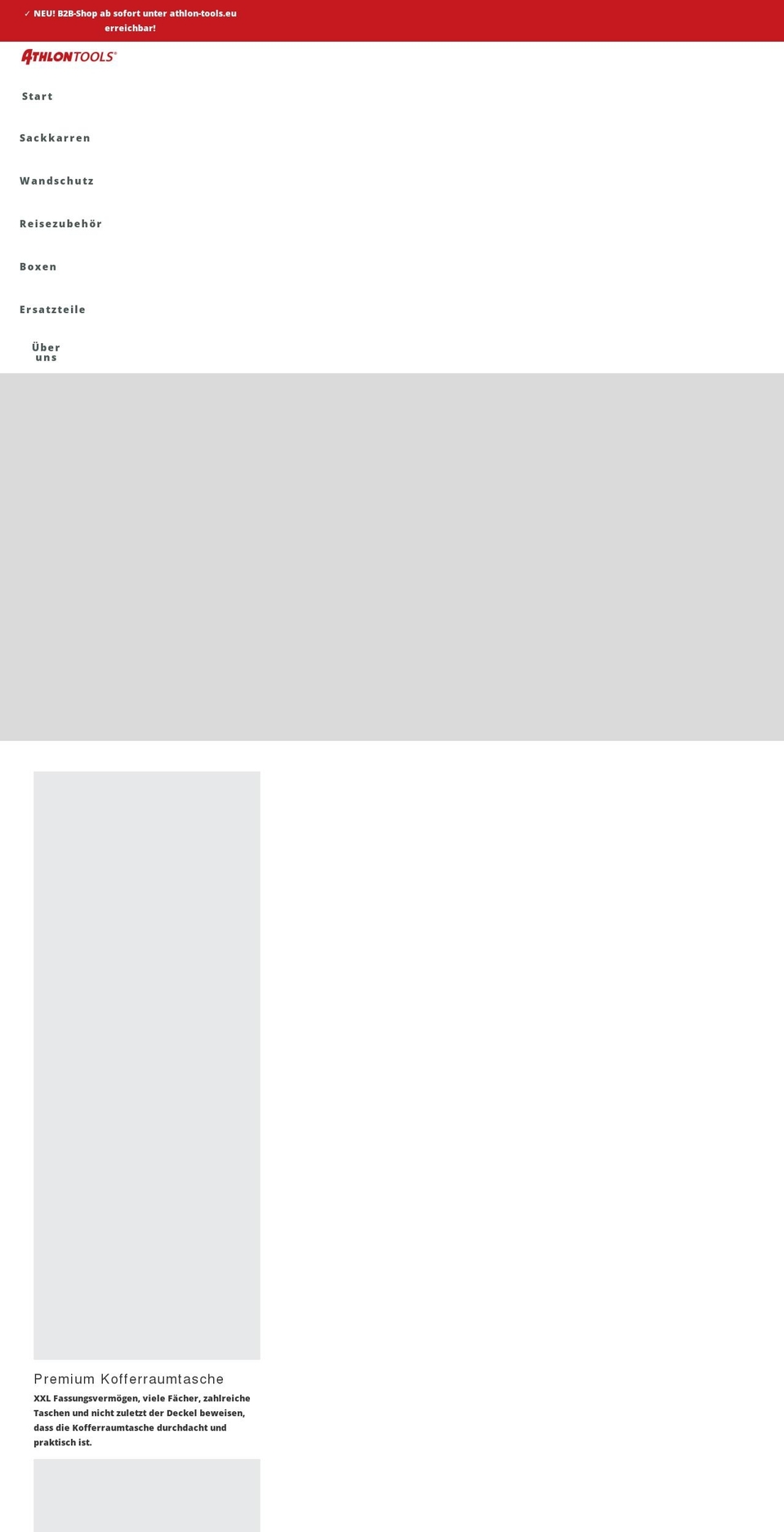 athlon-tools.com shopify website screenshot