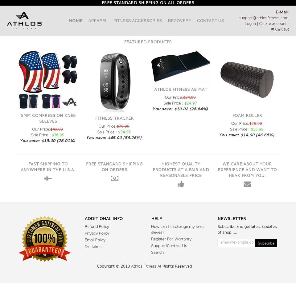 bgs-theme1-4 Shopify theme site example athlosfitness.com